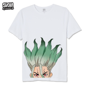 Polo Green Senku de Dr. Stone