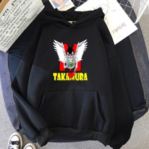 Polera Capucha Takamura vs Hawk