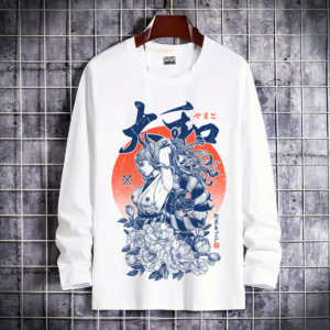 bPolera Yamato Blue Siluet de One Piece