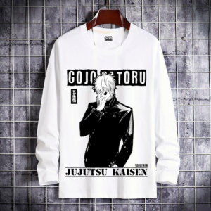 Polera Gojo Pouse Satoru de Jujutsu Kaisen