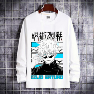 Polera Blue Eyes Gojo de Jujutsu Kaisen