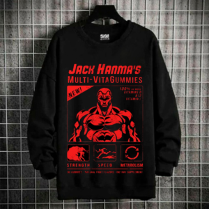 Polera Jack Red Hanma de Baki