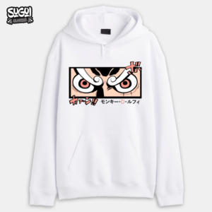 Capucha Luffy Gear 5 Eyes de One Piece