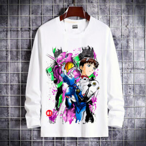 Polera Aquarella Shinji de Evangelion