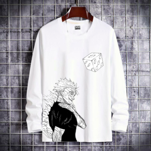 Polera Satoru Gojo Badass de Jujutsu Kaisen