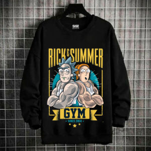 aPolera Rick & Summer GYM de Rick and Morty