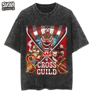 aPolo Oversize Acid CROSS GUILD de One Piece