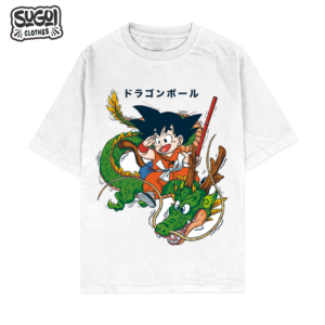 aPolo Oversize Kid Goku Dragon Ball