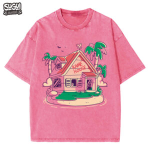 aPolo Oversize Acid Kame House de Dragon Ball