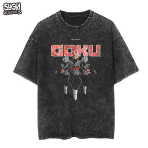 Polo Oversize Acid Goku Black Pro de Dragon Ball