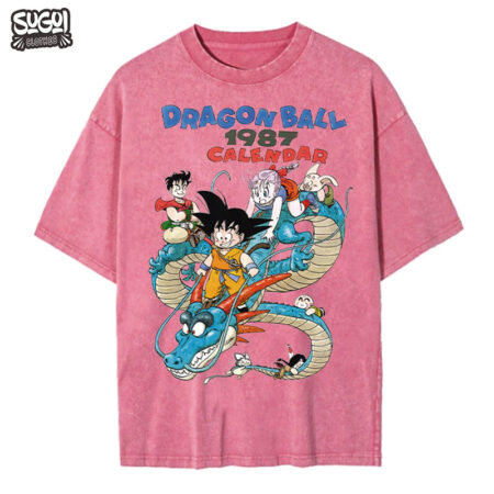 aPolo Oversize Acid Goku Kid & Shen de Dragon Ball