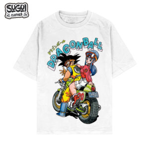 aPolo Oversize Goku & Bulma Vintage