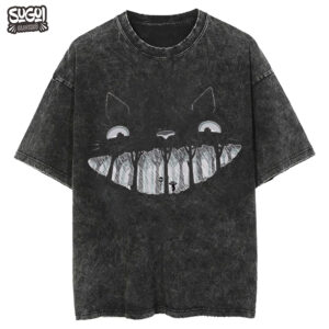 aPolo Oversize Acid Totoro Smile de Studio Ghibli