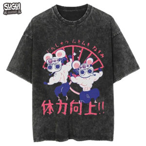 aPolo Oversize Acid Muscle Rats de Demon Slayer