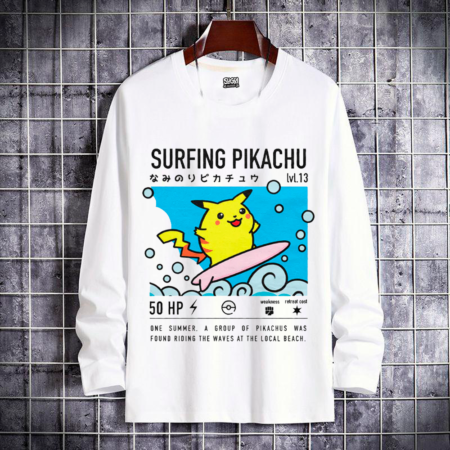 aPolera Surfing Pikachu de Pokemon