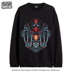 Polera Deadpool & Wolverine Evil