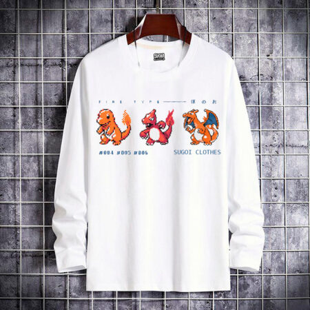 Polera Charmander Evolution S2 de Pokemon