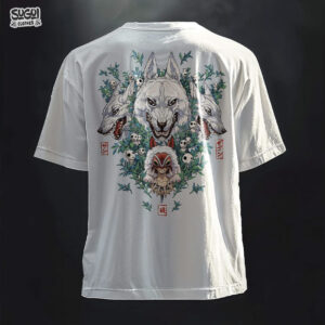 aPolo Oversize Princess Momonoke de Studio Ghibli