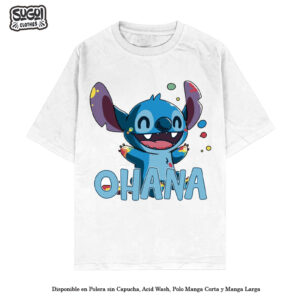 Polo (Classic or Oversize) Ohana Chibi de Lilo & Stich