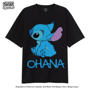 Polo (Classic or Oversize) Ohana Animated de Lilo & Stich